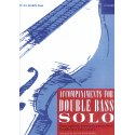 Piano parts for twenty-six pieces from "Double Bass Solo 1" and "Double Bass Solo 2"
