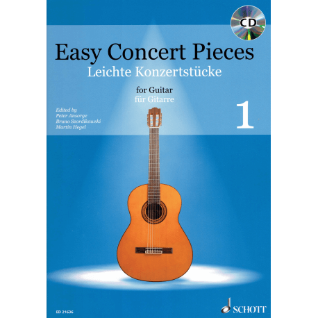 Easy concert pieces (Leichte Konzerstücke)  for guitar