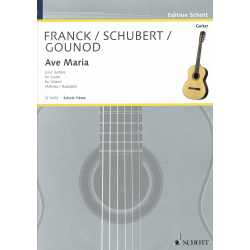 Ave Maria (Franck/Schubert/Gounod) pour guitare