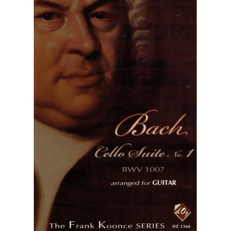 Bach - Cello suite n°1 BWV 1007 arranged for guitar