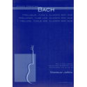 Bach - Prelude, fugue en allegro BWV 998 Getranscribeerd voor gitaar