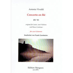 Vivaldi - Concerto  RV 93  -  2 gitaren