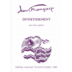 Françaix - Divertissement  - 2 gitaren