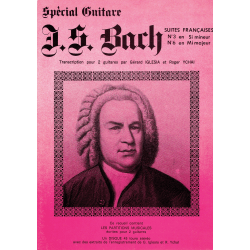 Bach - franse Suiten -  2 gitaren