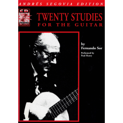 Sor - 20 studies - gitaar (+ CD)