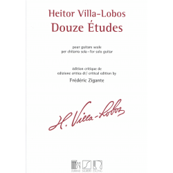 Villa-Lobos - 12 Etudes - guitare