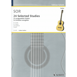 Sor - 24 studies  - gitaar