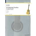 Sor - 24 Etudes choisies - guitare