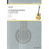 Sor - 24 Etudes choisies - guitare