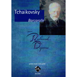 Tchaikovsky - Barcarolle pour guitare seule