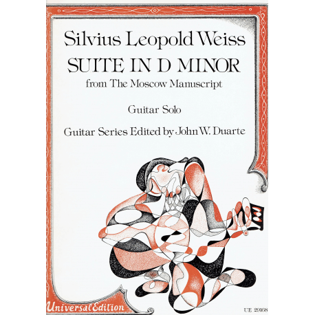 Weiss - Suite in D minorvoor guitar solo