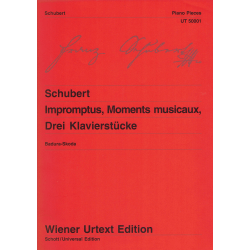 Schubert - Impromptus + Moments musicaux Wiener - piano