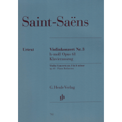 Saint-Saëns - Concerto n° 3 si min op.61 - violon (et piano)
