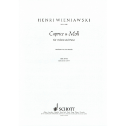 Wieniawski - Caprice  - violin and piano