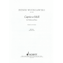 Wieniawski - Caprice La Min - violon et piano
