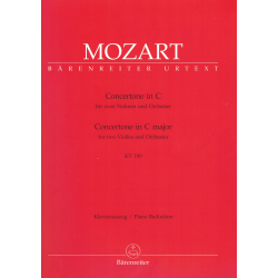 Mozart - Concertone voor 2 violen en piano