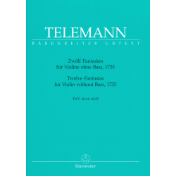 Telemann - 12 Fantaisia - viool