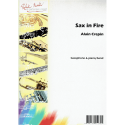 Crepin - Saxe in fire - sax ténor et piano