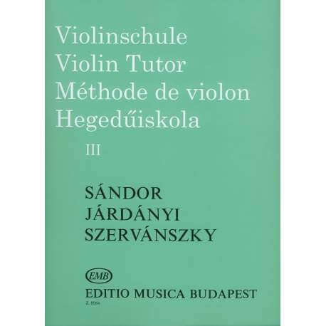 Sandor Méthode de violon III