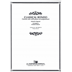 Capuzzi - Rondo - clarinet and piano