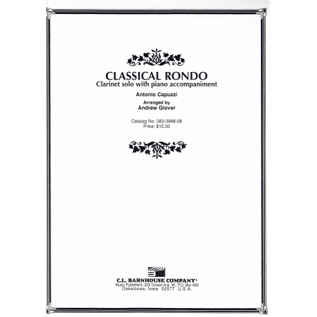 Capuzzi - Rondo - clarinet and piano