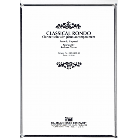 Capuzzi - Rondo - klarinet en piano
