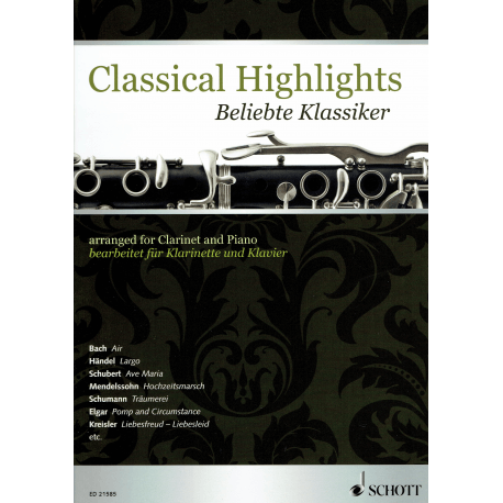 Classical highlights - clarinette et piano