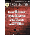 Bernstein - West side story -klarinet (+CD)