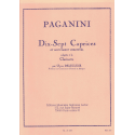 Paganini - 17 caprices - clarinette