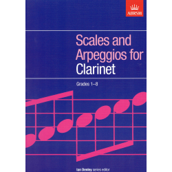 Scales and arpeggios for clarinet