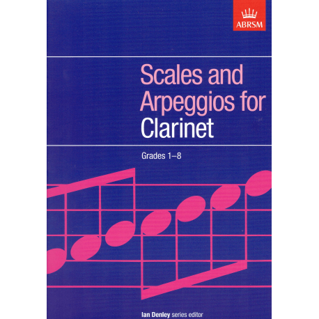 Scales and arpeggios  -  klarinet