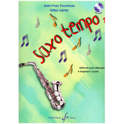 Fourmeau - Saxo tempo - gemakkelijk - saxofoon en piano (+CD)