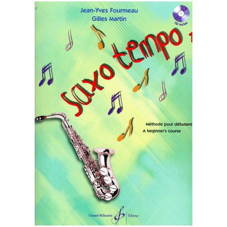 Fourmeau - Saxo tempo - facile - saxophone et piano (+CD)