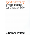 Stravinsky - three pieces - clarinette