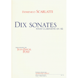 Scarlatti - 10 sonatas - clarinet