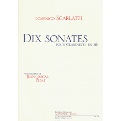 Scarlatti - 10 sonates - clarinette