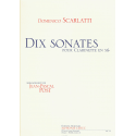 Scarlatti - 10 sonates - clarinette