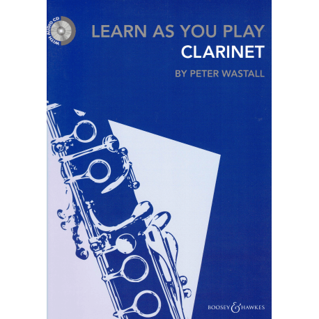 Wastall - Learn as you play - clarinette (+CD)