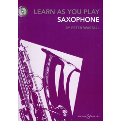 Wastall - Learn as you Play - saxofoon (+CD)