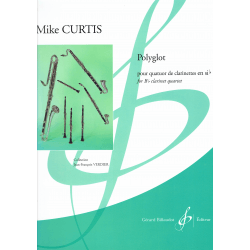Curtis - Polyglot -  4 klarinetten