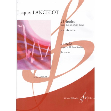 Lancelot - 21 Etudes - clarinette