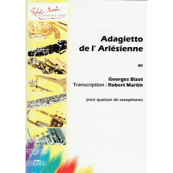 Bizet - Adagietto de l'Arlésienne  -  4 Sax