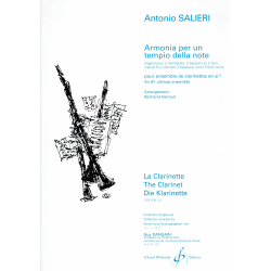 Salieri - Harmonia -  ensemble clarinettes