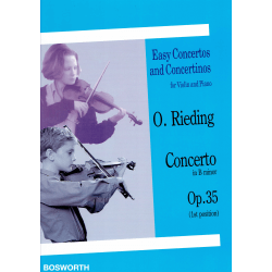 Rieding - Concerto en si mineur op. 35 - violon et piano
