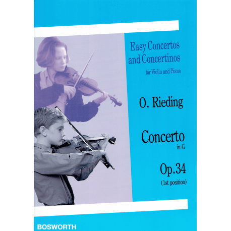 Rieding - Concerto en sol majeur op.34 - violon et piano