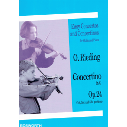 Rieding - Concerto en sol majeur op.24 - violon et piano