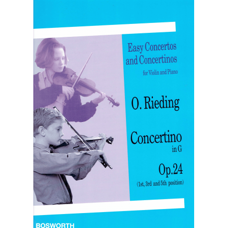 Rieding - Concerto en sol majeur op.24 - violon et piano
