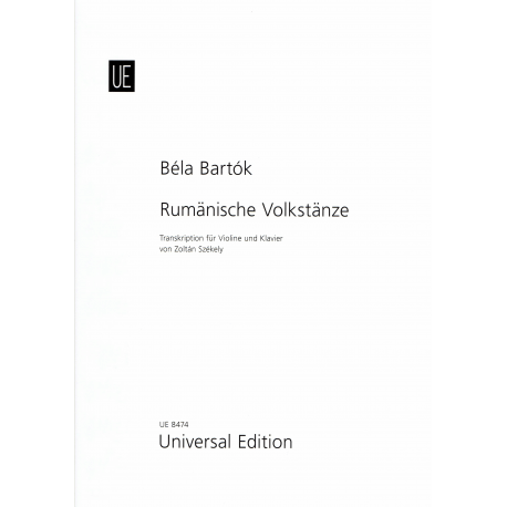 Bartok - Danses Roumaines - violon et piano