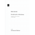 Bartok - Roumanian folk dances - violin and piano