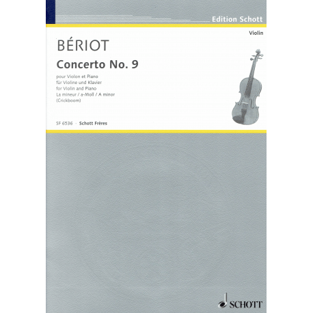 Bériot - Concerto N° 9 - violin and piano